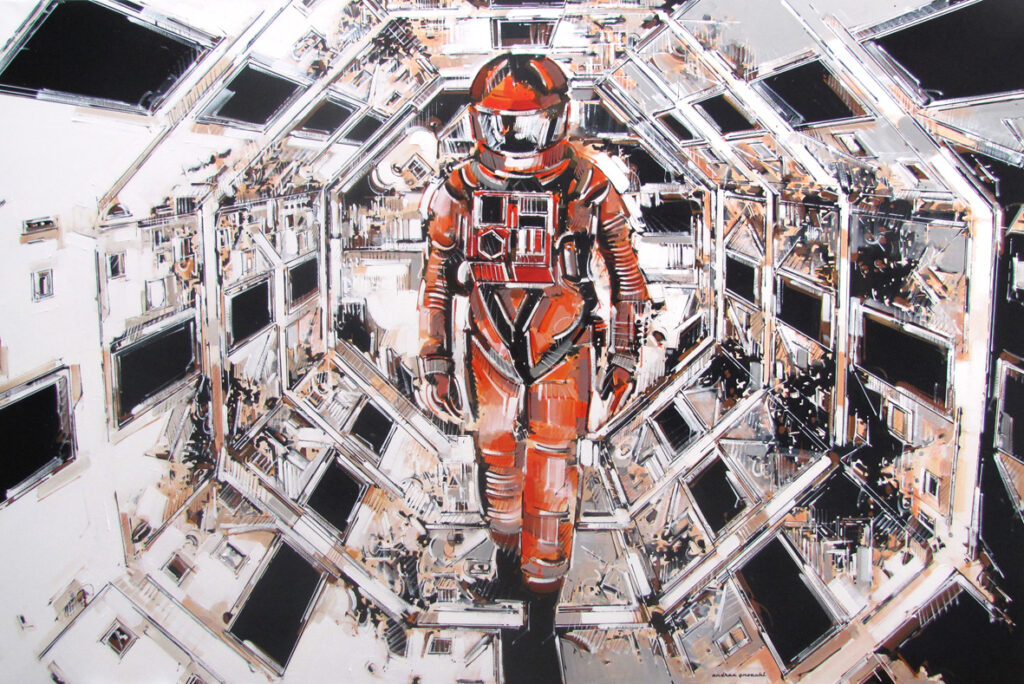 2001 A Space Odyssey  Kubrick 100x150