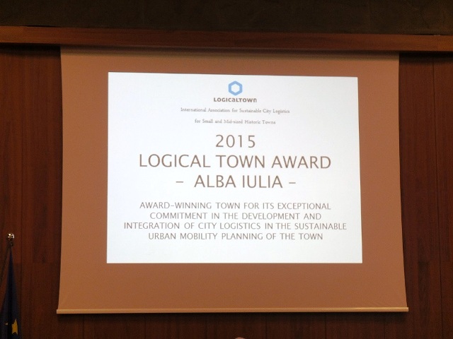 Alba Iulia Vince Il Logical Town Award Lucca