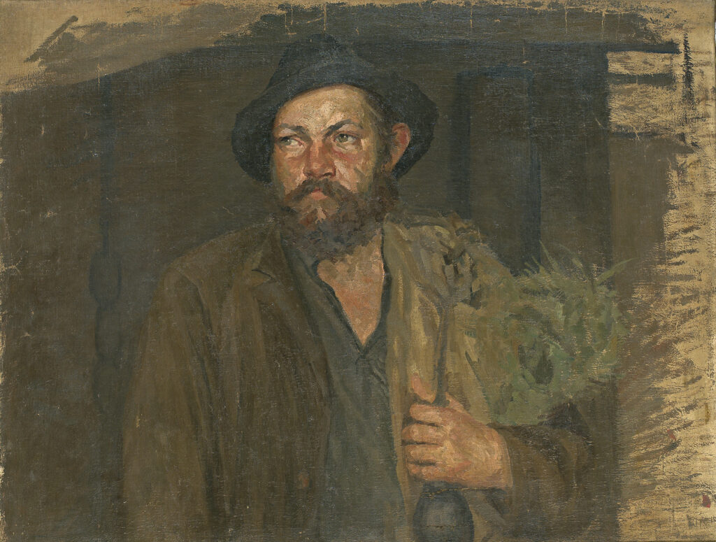 Filadelfo Simi Autoritratto In Tenuta Da Cacciatore 1890 1024x775
