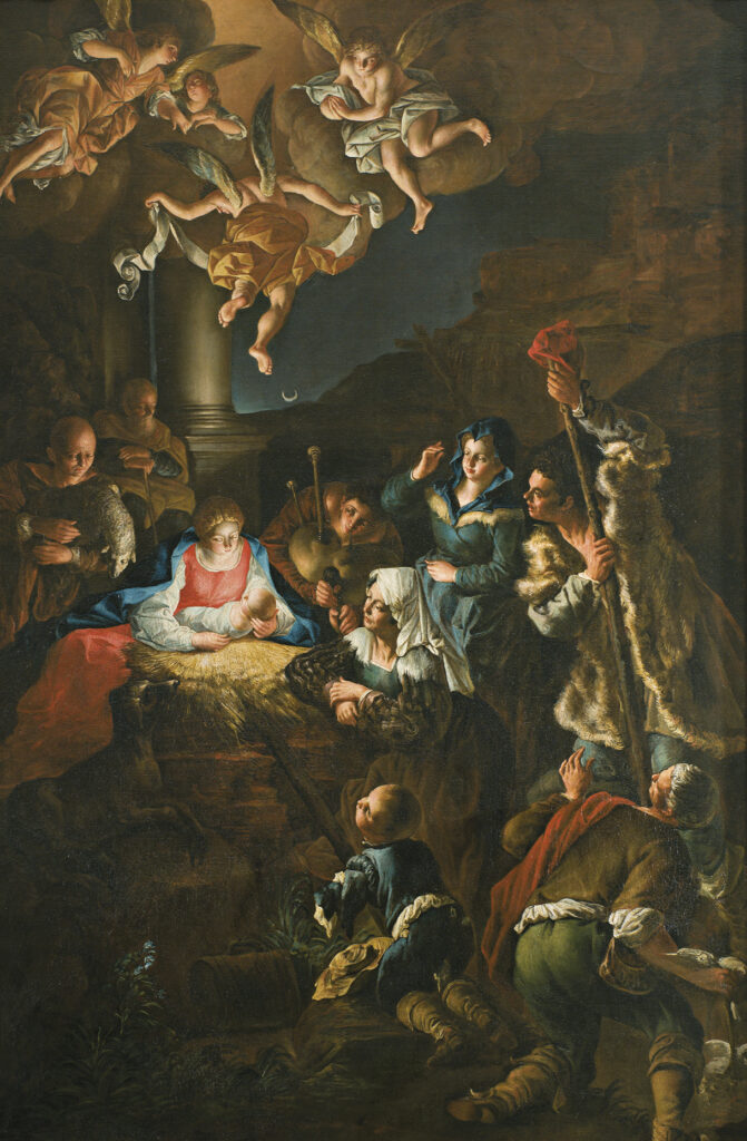 Giovan Domenico Lombardi Adorazione Dei Pastori XVIII Sec 671x1024