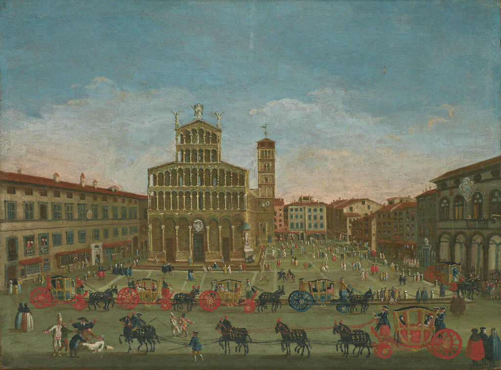 Lorenzo Moni Carnevale In Piazza San Michele In Foro XVIII Sec 1024x756