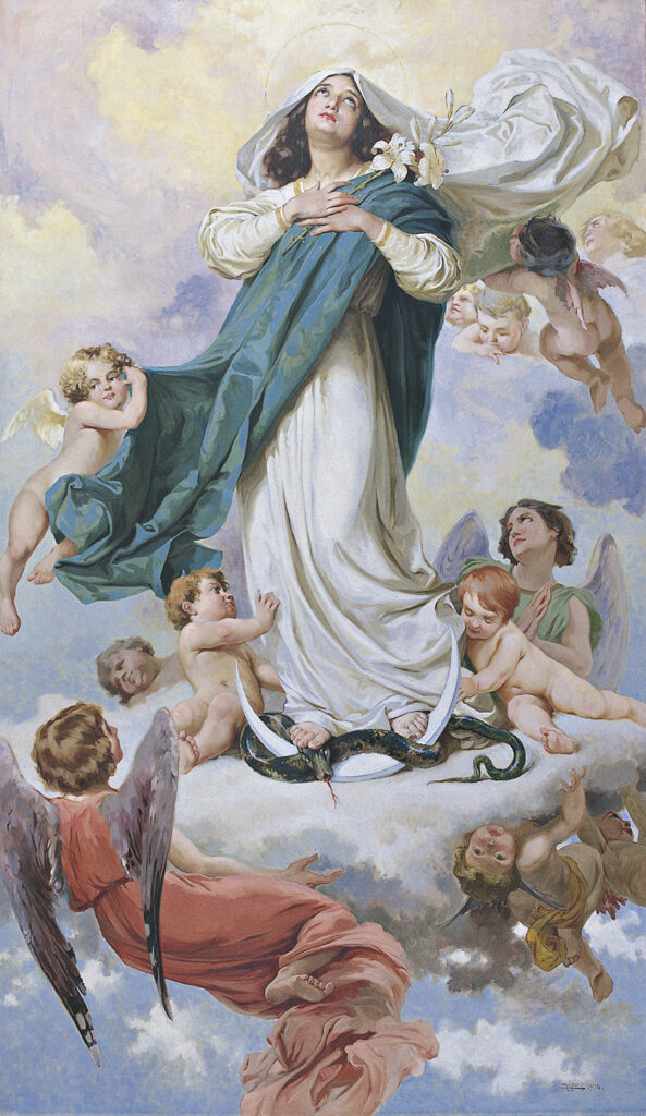 Luigi De Servi Assunzione Della Vergine 1904 593x1024