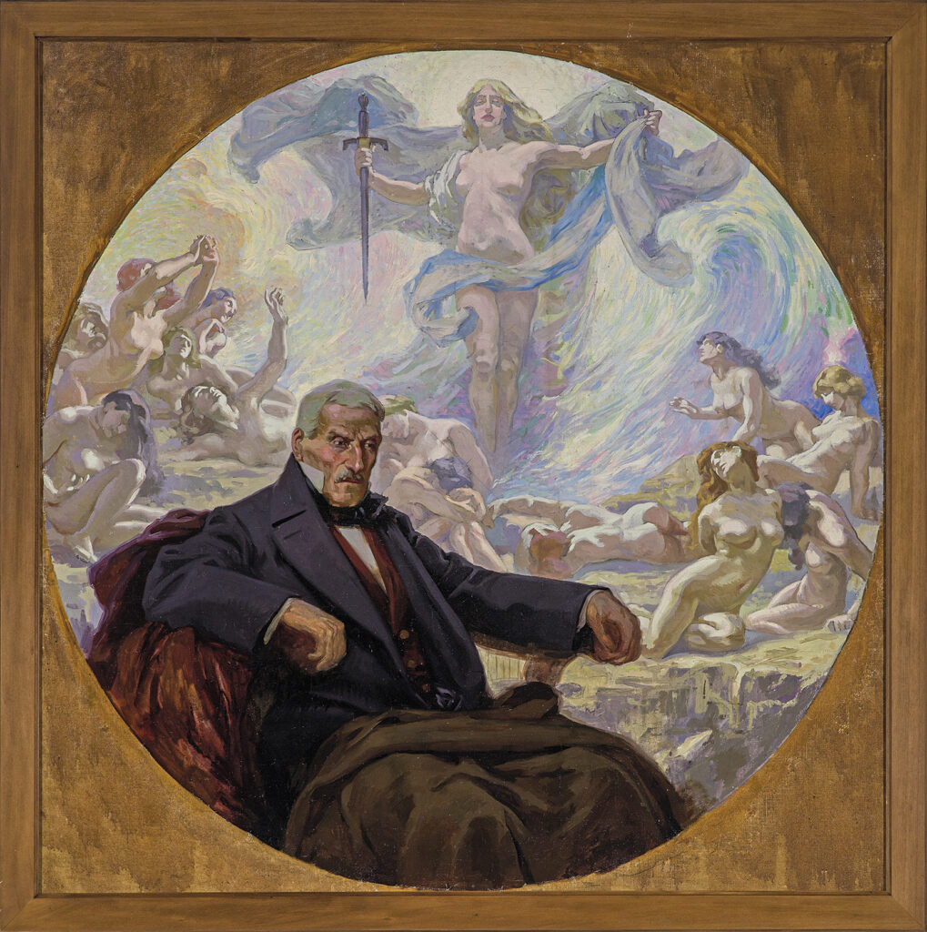 Luigi De Servi Il Sogno Di Don Jose De San Martin 1913 1916 1019x1024