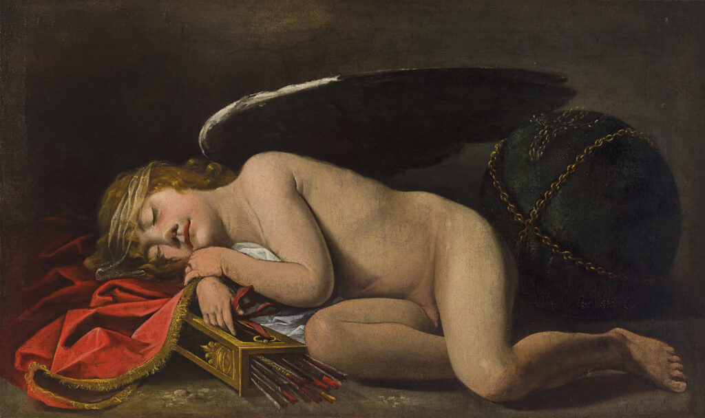 Pietro Paolini Cupido Dormiente XVII Sec 1024x608