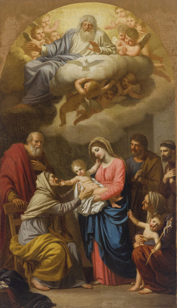 Stefano Tofanelli La Vergine Presenta Il Bambino A SantAnna XVIII Sec 589x1024