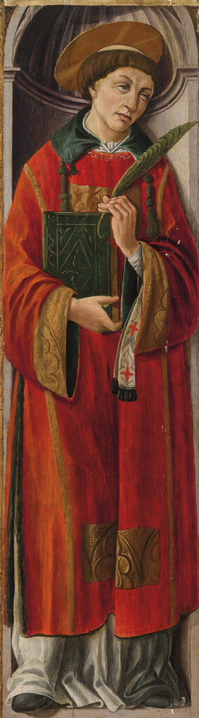 Vincenzo Di Bartolomeo Detto Bertone Civitali San Vincenzo Di Saragozza 1488 284x1024