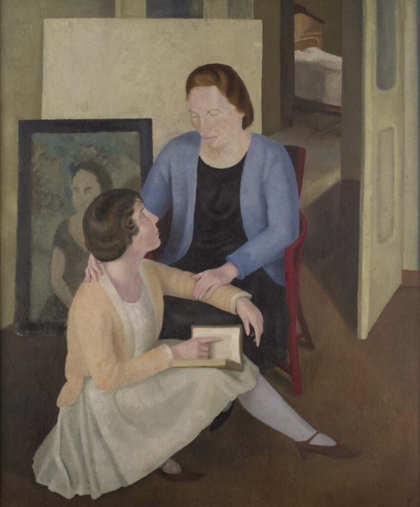 Carlo Levi La Madre E La Sorella 1926 Roma Fondazione Carlo Levi Ph. Riccardo Lodovici