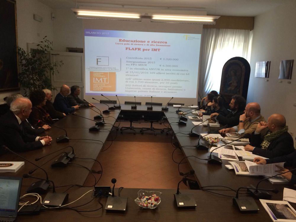 Conferenza Stampa Bilancio 2015
