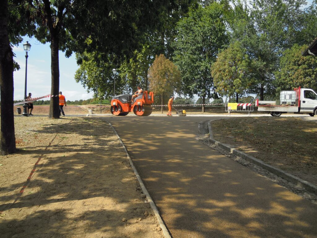 Mura   Opere Di Restringimento Del Tratto In Asfalto 9 1024x768