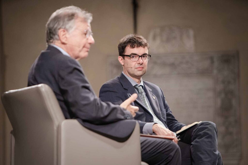 Conversazioni 2018 Le Parole Della Costituzione Paolo Bolpagni E Valdo Spini 4 1024x683