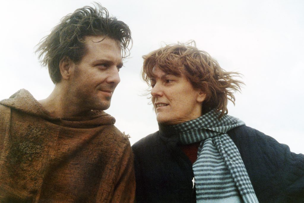 Francesco 1989 Liliana Cavani E Mickey Rourke Foto Paul Ronald 2.jpg Scaled
